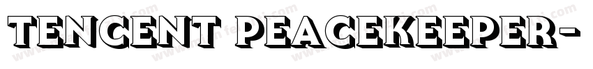 Tencent Peacekeeper字体转换